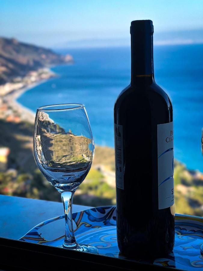 Ferienwohnung U Castiddanu Breathtaking View Taormina Exterior foto